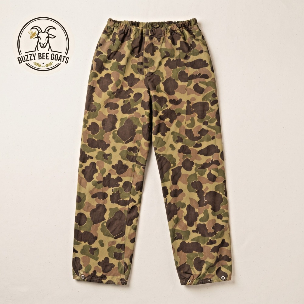 Vintage Cabela's Gore-Tex Duck Camo Hunting Pants Waterproof 80s USA Men's XL